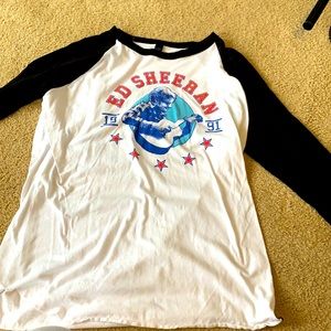 Ed Sheeran half sleeve shirt